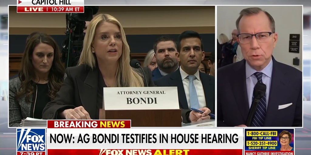 AG Pam Bondi testifies in House hearing on Epstein files