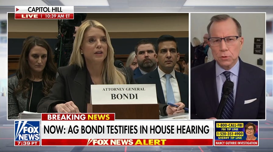 AG Pam Bondi testifies in House hearing on Epstein files