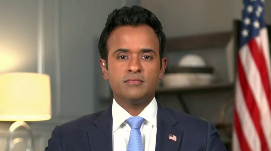 Vivek Ramaswamy: 'We're not running against a candidate, we're running against a machine'