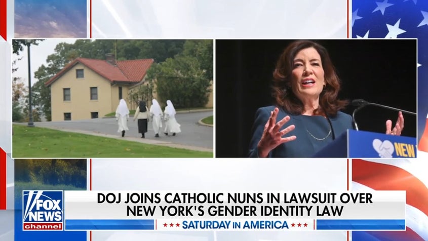 DOJ joins Catholic nuns in lawsuit over New York's gender identity law