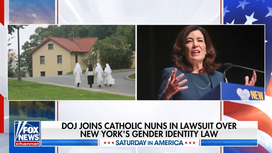 DOJ joins Catholic nuns in lawsuit over New York's gender identity law