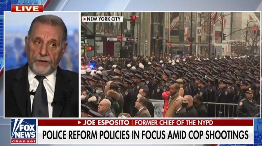 Former NYPD Chief Joe Esposito weighs in on officer shootings Biden visit