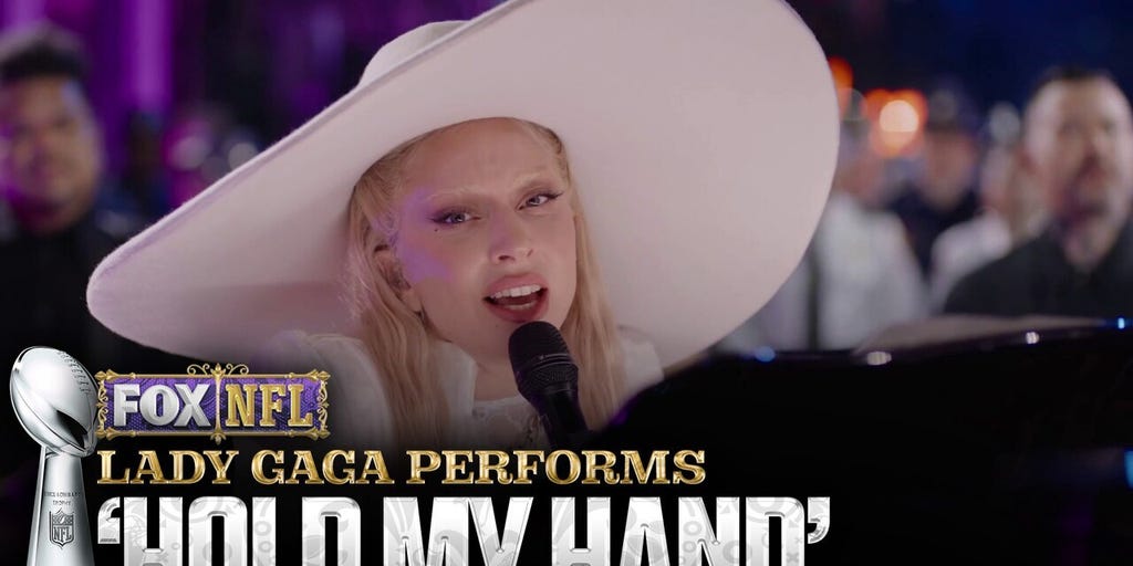 Lady Gaga performs 'Hold My Hand' ahead of Super Bowl LIX | NFL on