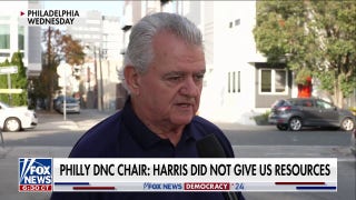 Philadelphia DNC chair stunned by Harris campaign's treatment of Biden in Pennsylvania - Fox News
