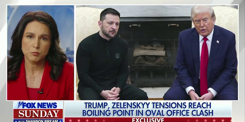 Zelenskyy's 'surprise' escalation in Oval Office created 'huge rift' in US-Ukraine relationship: DNI Gabbard