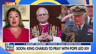 King Charles publicly prays with Pope Leo XIV in 'historic' moment