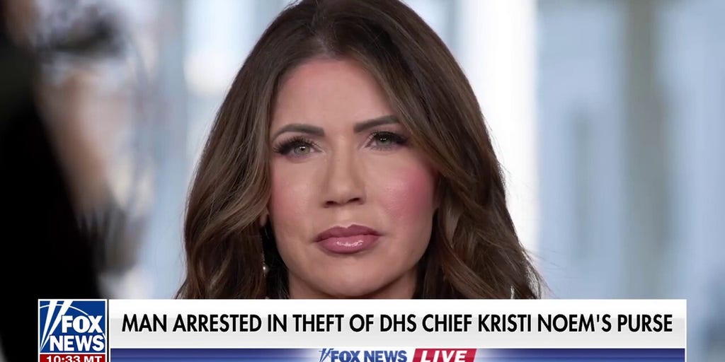 Man arrested in theft of DHS chief Kristi Noem