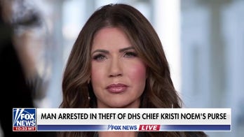 Man arrested in theft of DHS chief Kristi Noem