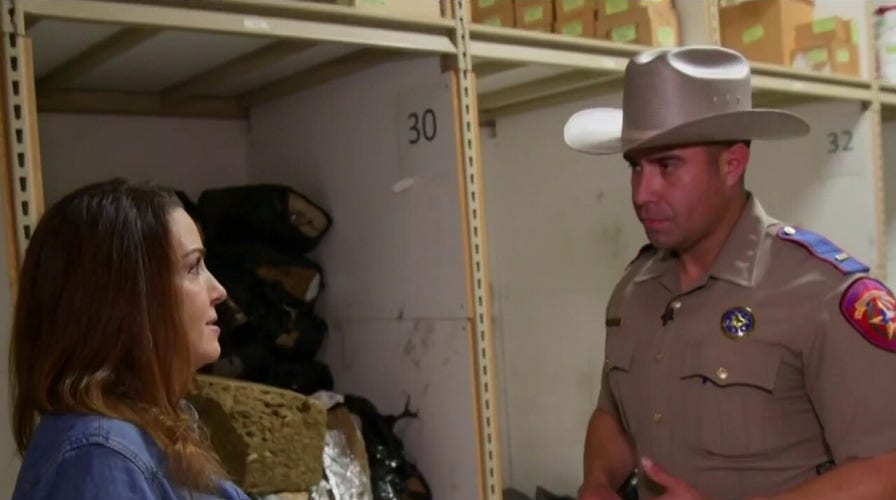 Exclusive look inside Texas DPS drug warehouse amid border crisis