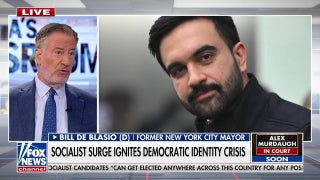 Bill de Blasio defends socialist 'insurgency': Democrats 'needed a change'