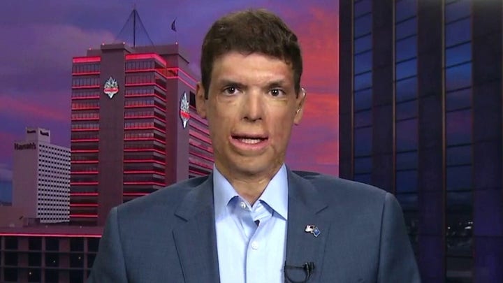 Veteran running for Congress slams Twitter for putting warning on his July 4th post