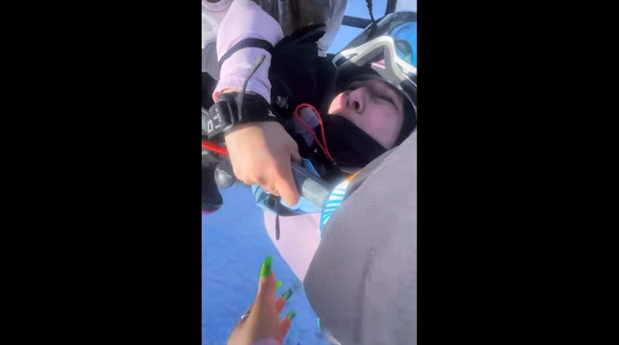 Skier left dangling 65 feet in the air after chairlift prank takes terrifying turn
