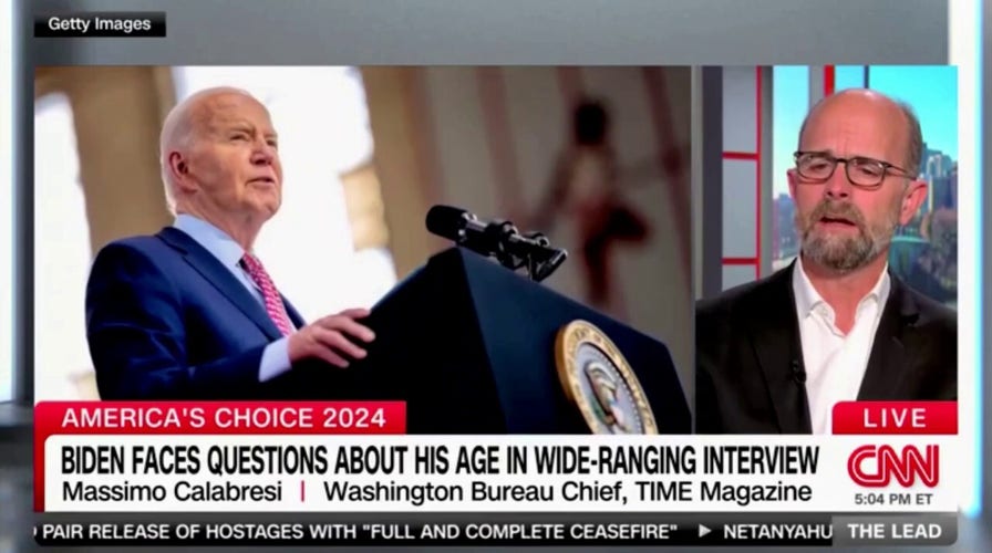 Interviewer says Biden's 'older' appearance in person is 'very much as he appears on TV' 