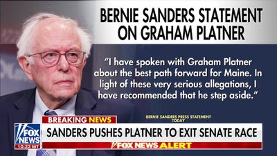 Sen Bernie Sanders urges Graham Platner to exit Maine Senate race