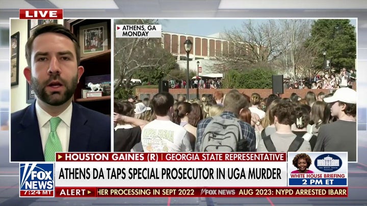 Georgia lawmaker says suspect in UGA murder 'should not have been on the streets'