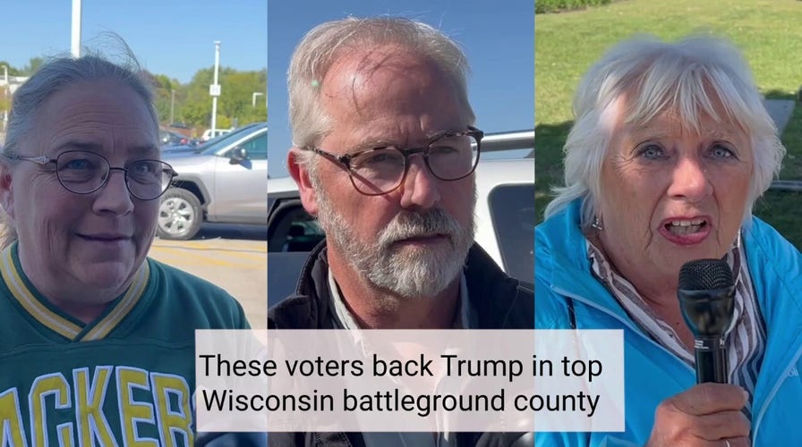 Estos votantes apoyan a Trump en el condado más disputado Wisconsin