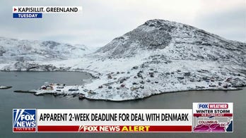 Trump appears to set 2-week deadline for deal with Denmark
