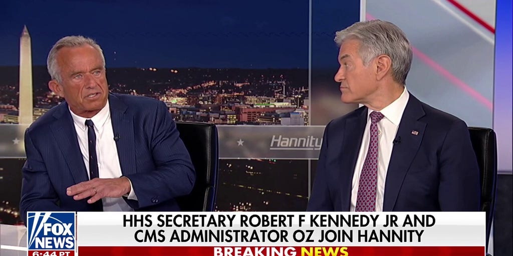 HHS Secretary Kennedy and CMS Administrator Oz join Sean Hannity to discuss ‘MAHA’