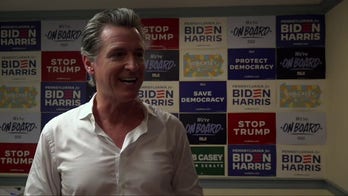 Newsom pressed on whether he'd run for president in an 'open convention'