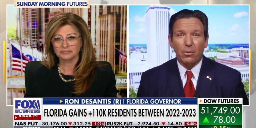 Ron DeSantis- Leftist politicians are pushing wealthy residents to flee high-tax states for Florida