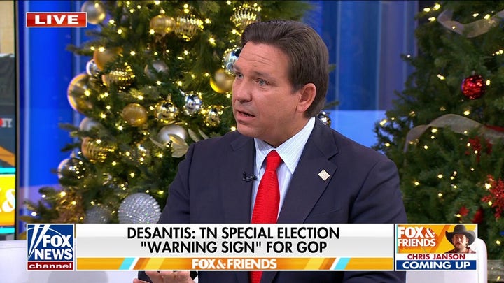 DeSantis warns Republicans face a major problem when Trump isn’t on the ballot