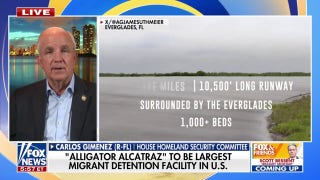 Trump to visit 'Alligator Alcatraz' as location set to become largest migrant detention facility in US