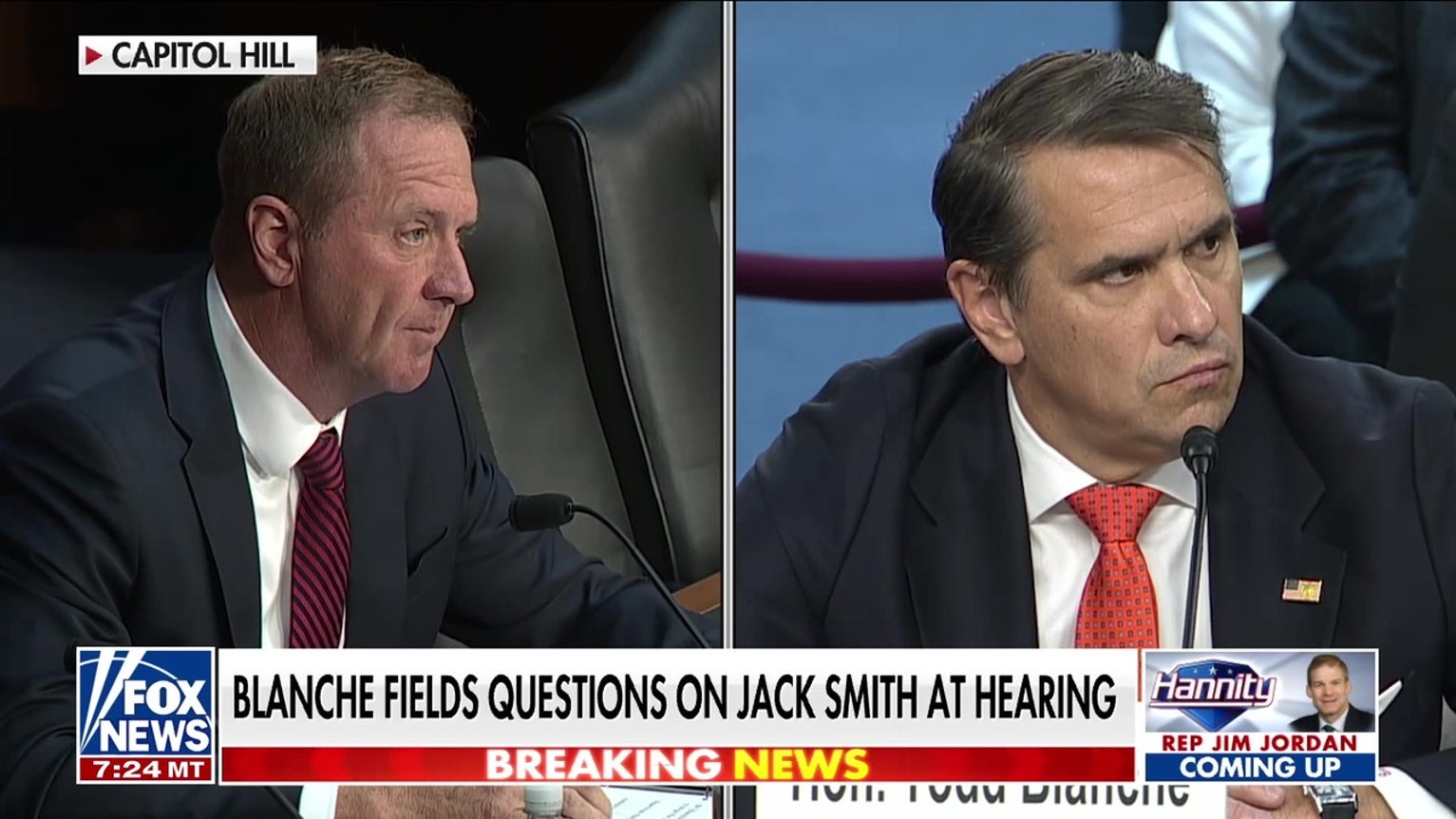 Sen Josh Hawley: Jack Smith read my text messages and tracked my whereabouts