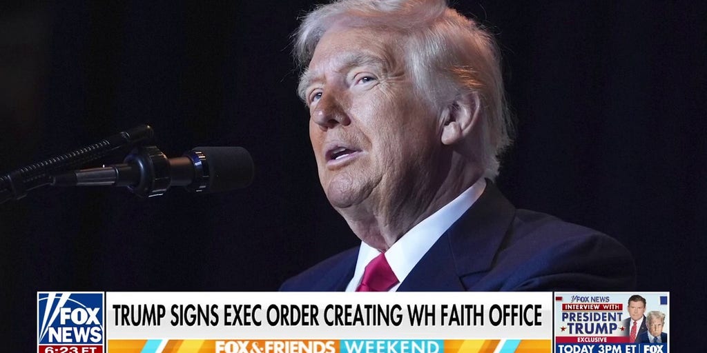 Jonathan Morris praises Trump's White House Faith Office, saying it's a 'very personal' thing for him