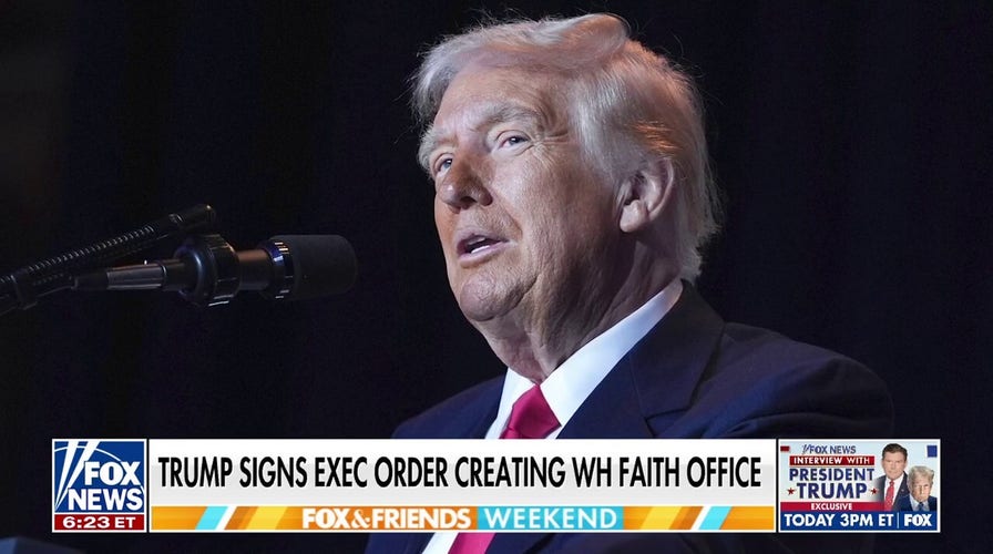 Jonathan Morris praises Trump's White House Faith Office, saying it's a 'very personal' thing for him