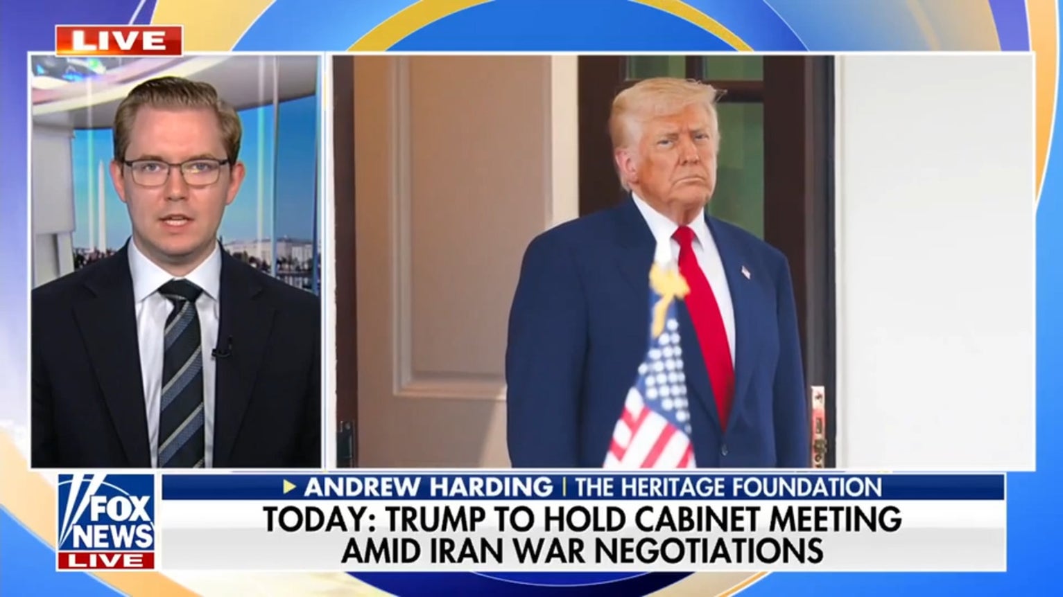 Trump to hold Cabinet meeting amid Iran war negotiations