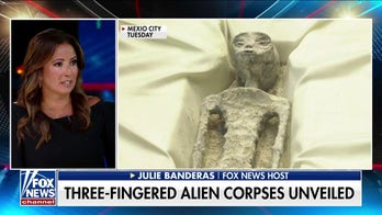 Supposed alien corpses unveiled in Mexico City