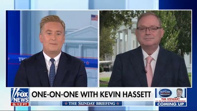 Hassett pushes back on low economic, consumer approval