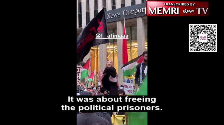 Muslim American Society youth organizer leads "Intifada! Intifada!" marches