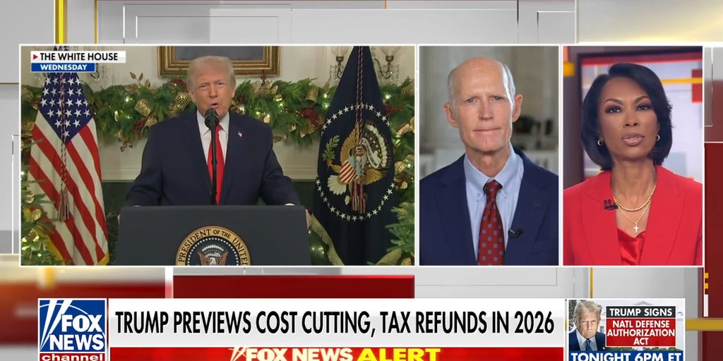 Sen. Scott touts Trump's economic agenda after Biden's 'mess'
