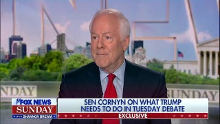 Trump needs to let Harris talk during the debate, 'something she's been reluctant to do': Sen. John Cornyn - Fox News