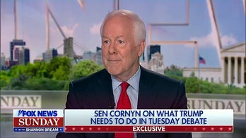 Trump needs to let Harris talk during the debate, 'something she's been reluctant to do': Sen. John Cornyn