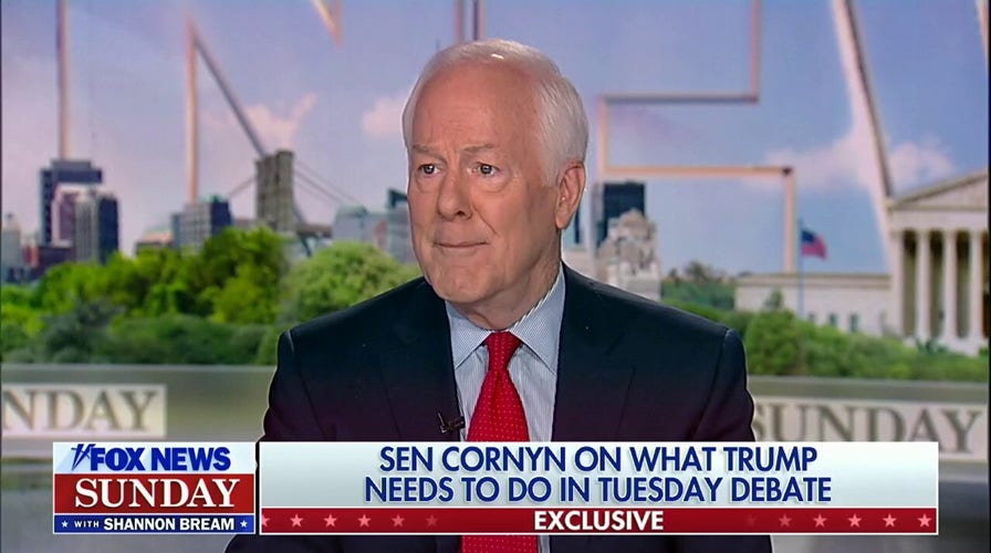 Trump needs to let Harris talk during the debate, 'something she's been reluctant to do': Sen. John Cornyn