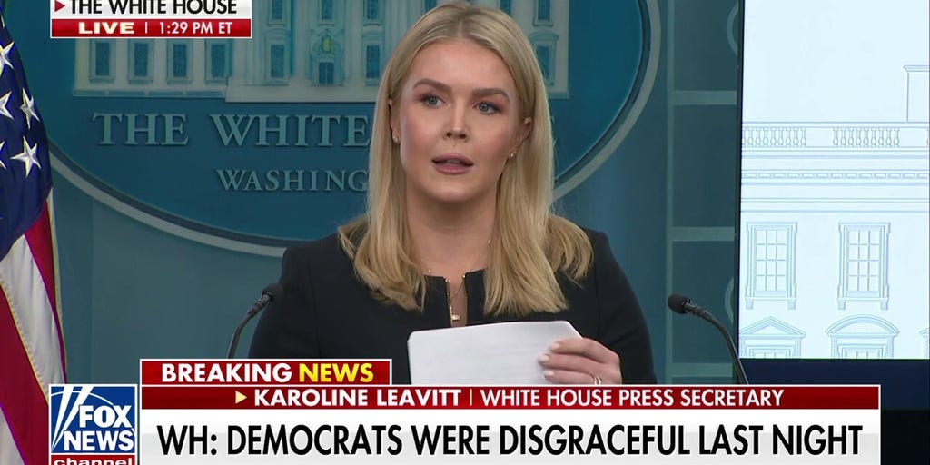 Karoline Leavitt calls out Nicolle Wallace, 'legacy media' over reaction to Trump's congressional address