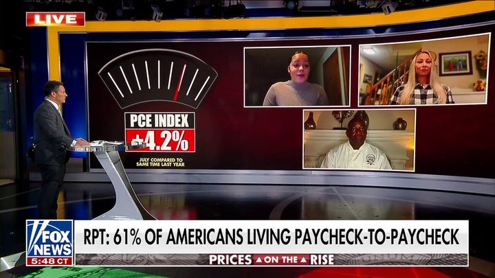 61% of Americans reportedly living paycheck-to-paycheck