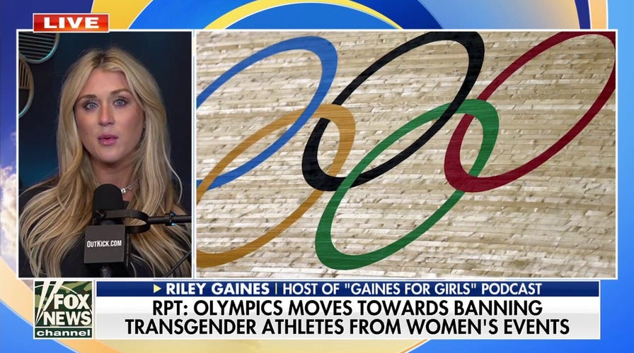 Olympics reportedly moves toward banning transgender athletes from women's events