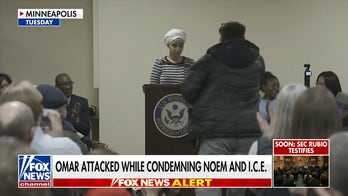 Man arrested after spraying Rep. Omar with unknown liquid at town hall