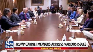 Trump administration touts transparency during roundtable Cabinet meeting - Fox News