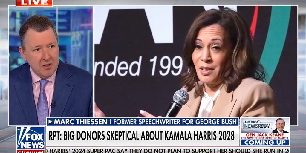 Donors doubt Kamala Harris' 2028 presidential run