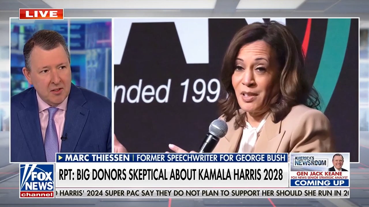 Donors doubt Kamala Harris' 2028 presidential run