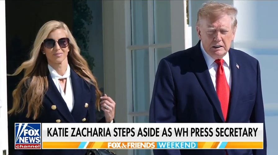 Trump says Katie Zacharia was treated 'very nastily'