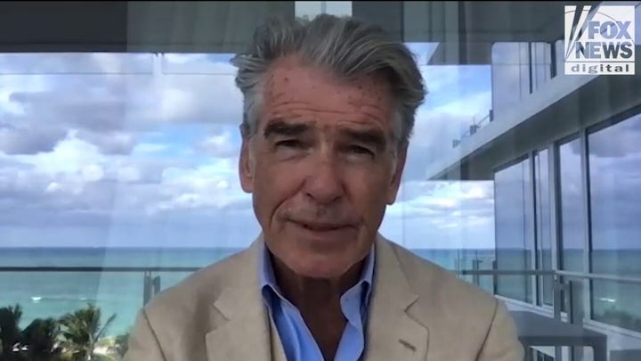Pierce Brosnan looking forward to holiday with family