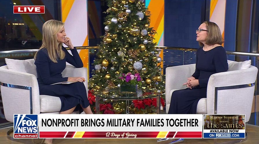 Bringing military families together through reading for 12 Days of Giving