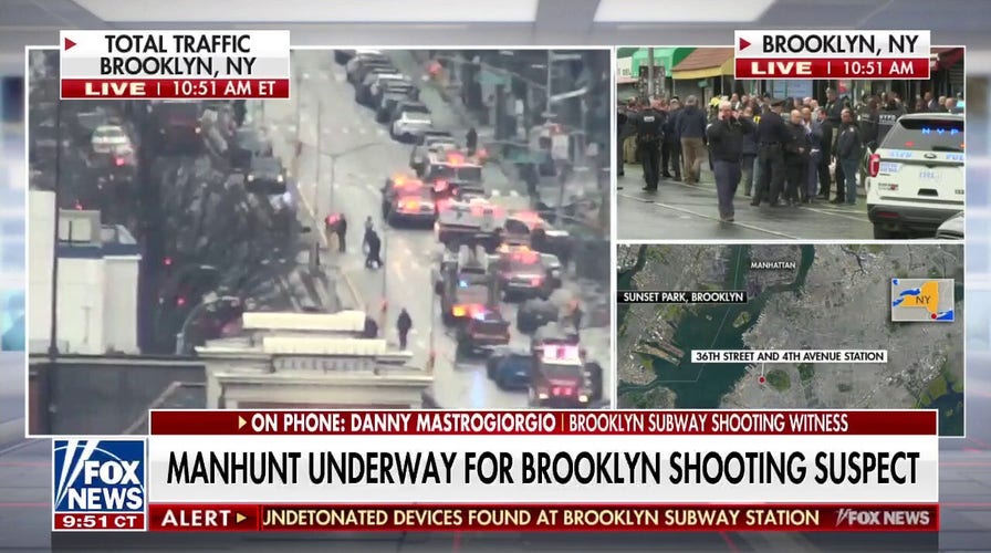 Brooklyn shooting witness: Subway had a lot of parents who were dropping off kids at school