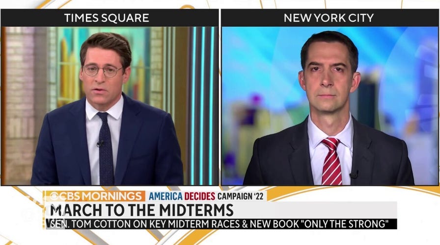 'CBS Mornings' asks Sen. Tom Cotton about 'connection' of rhetoric to attack on Pelosi