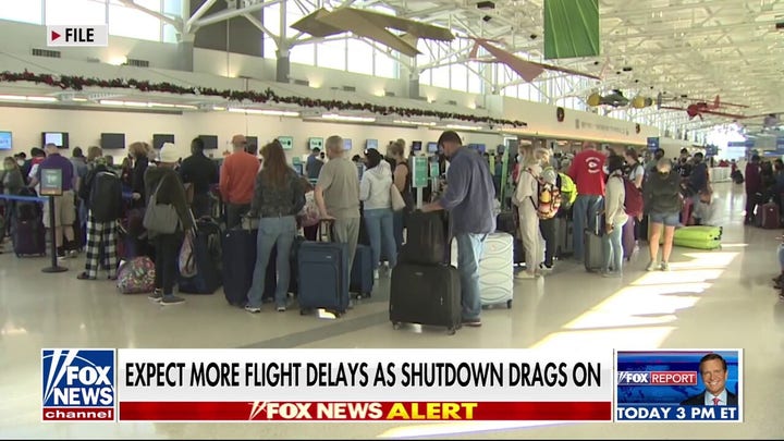 Transportation chaos looms as government shutdown triggers delays nationwide